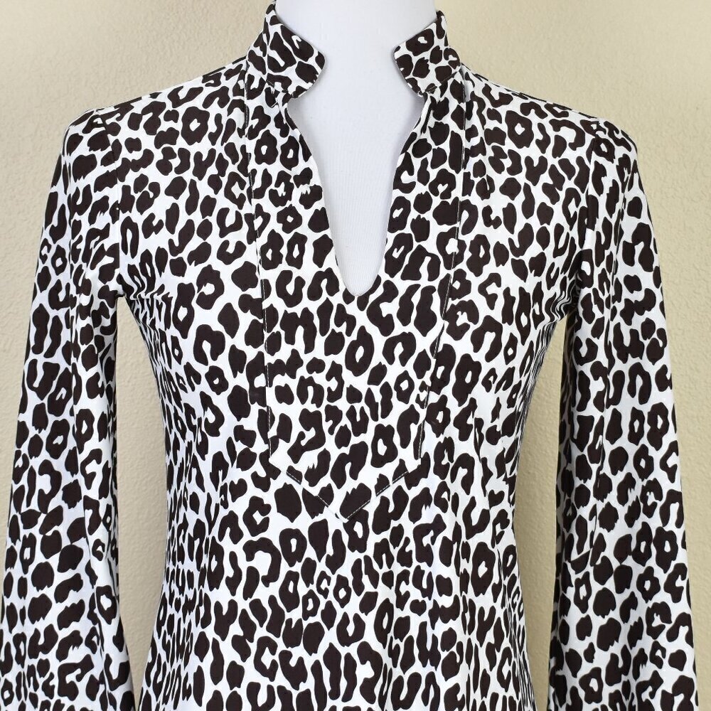 Jude Connally Kate Leopard Print Dress - XS - Picture 3 of 10